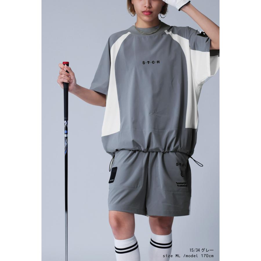ANTIQUA GOLF×STCH 配色トップス レディース 送料無料・再入荷 100ptメール便可 | antiqua | 12
