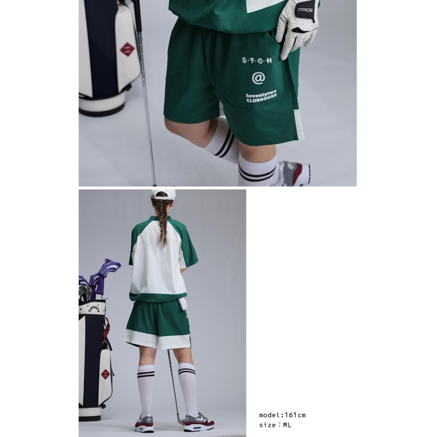 ANTIQUA GOLF×STCH ハーフパンツ レディース 送料無料・再入荷 100ptメール便可 | antiqua | 12