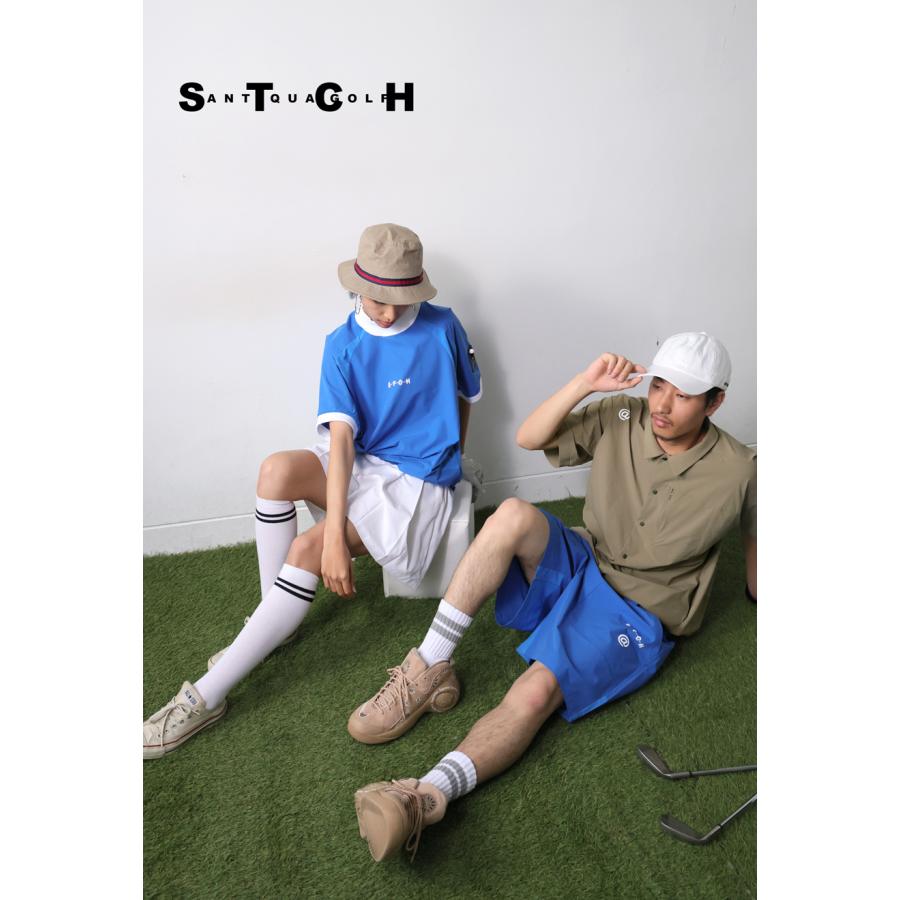 STCH ブルーシャツ antiqua ANTIQUA GOLF×STCH シャツ メンズ 送料無料・7月9日10時