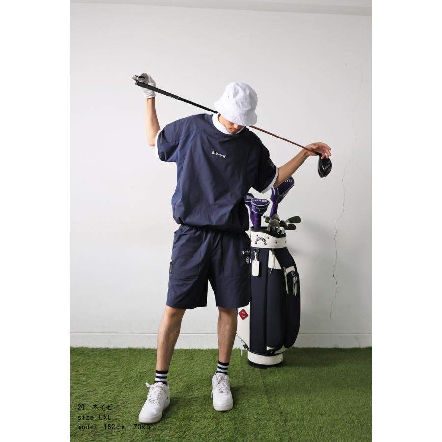 新品未使用 antiqua stch 切り替えハーフパンツ GOLF ブラック antiqua ANTIQUA GOLF×STCH ハーフパンツ レディース 送料無料