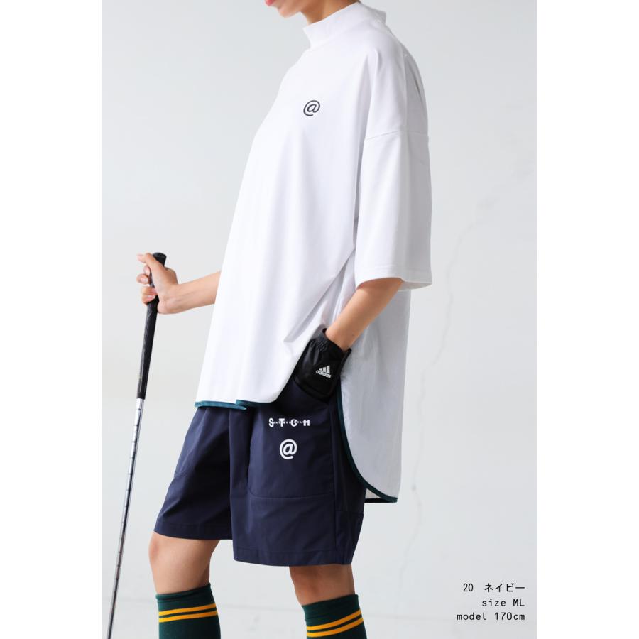 【新品・未使用】ANTIQUA GOLF×STCH ハーフパンツ antiqua_zst-00068