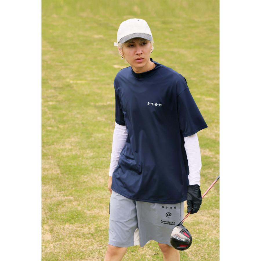 父の日ポイント10％!29日20時-6日10時!ANTIQUA GOLF×STCH Tシャツ メンズ 送料無料・80ptメール便可 父の日｜antiqua｜20