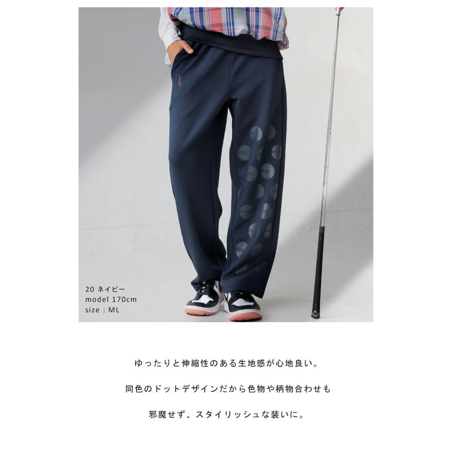 ANTIQUA GOLF×STCH パンツ レディース 送料無料・500ptメール便可の画像