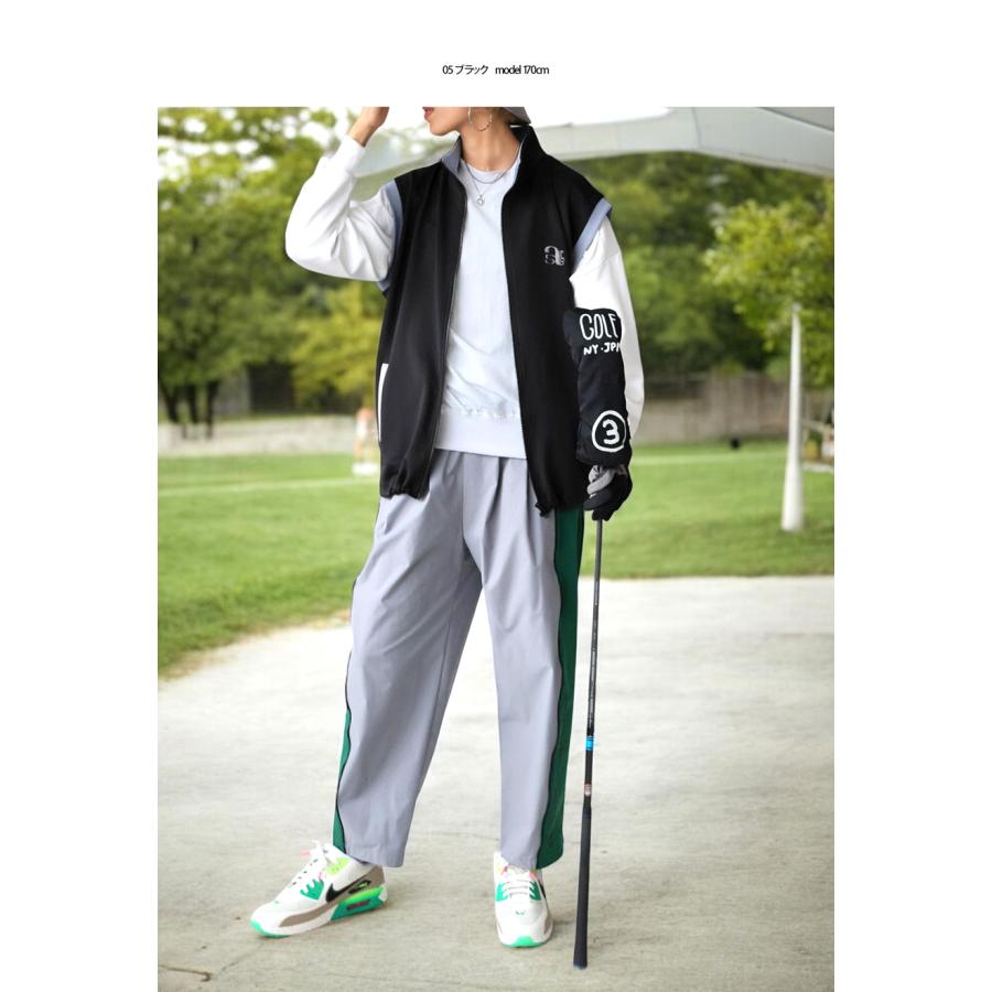 ANTIQUA GOLF×STCH ベスト/ホワイト、フリーサイズ【新品】 antiqua（アンティカ） ANTIQUA GOLF×STCH ベスト レディース 送料無料