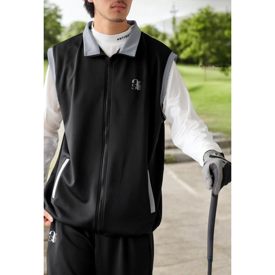 antiqua（アンティカ） ANTIQUA GOLF×STCH ベスト メンズ 送料無料