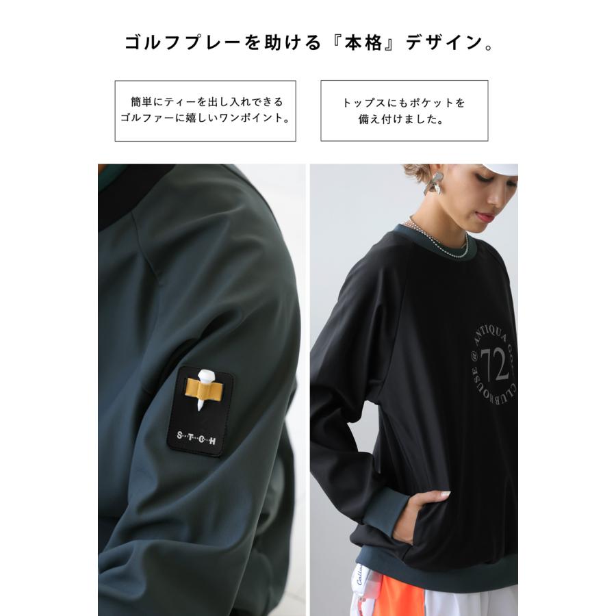 antiqua ANTIQUA GOLF×STCH トップス レディース 送料無料・再販 antiqua ANTIQUA GOLF×STCH トップス レディース 送料無料・再販