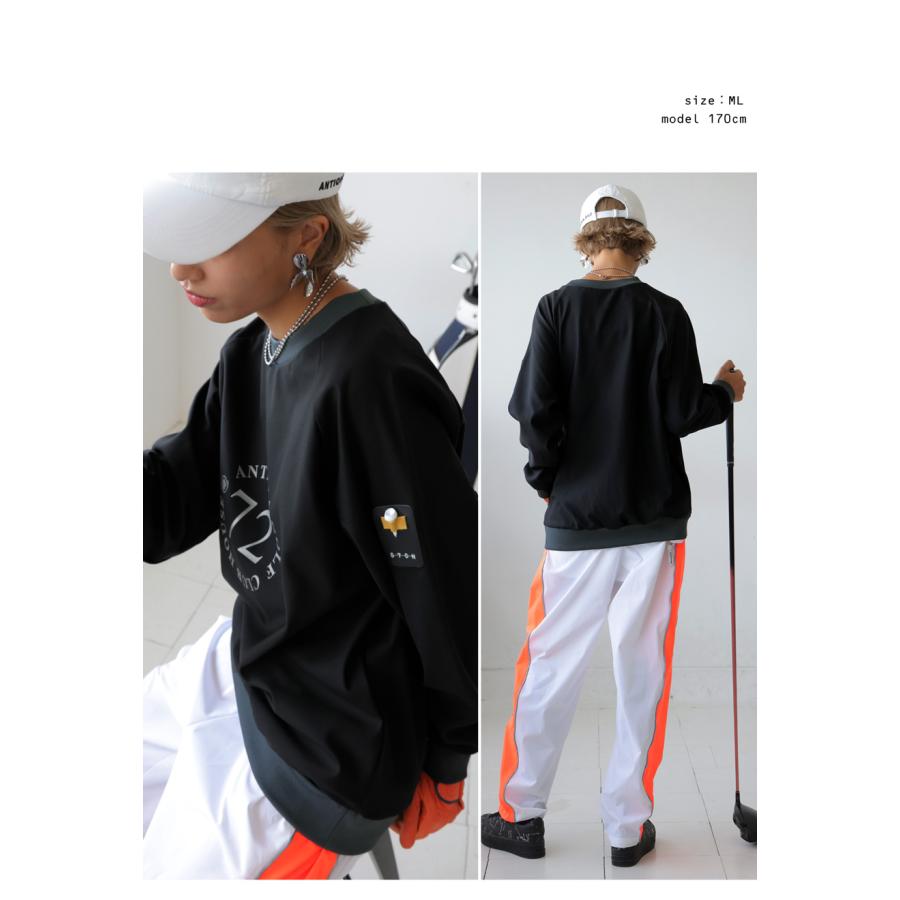antiqua ANTIQUA GOLF×STCH トップス メンズ 送料無料・再販 antiqua ANTIQUA GOLF×STCH トップス メンズ 送料無料・再販