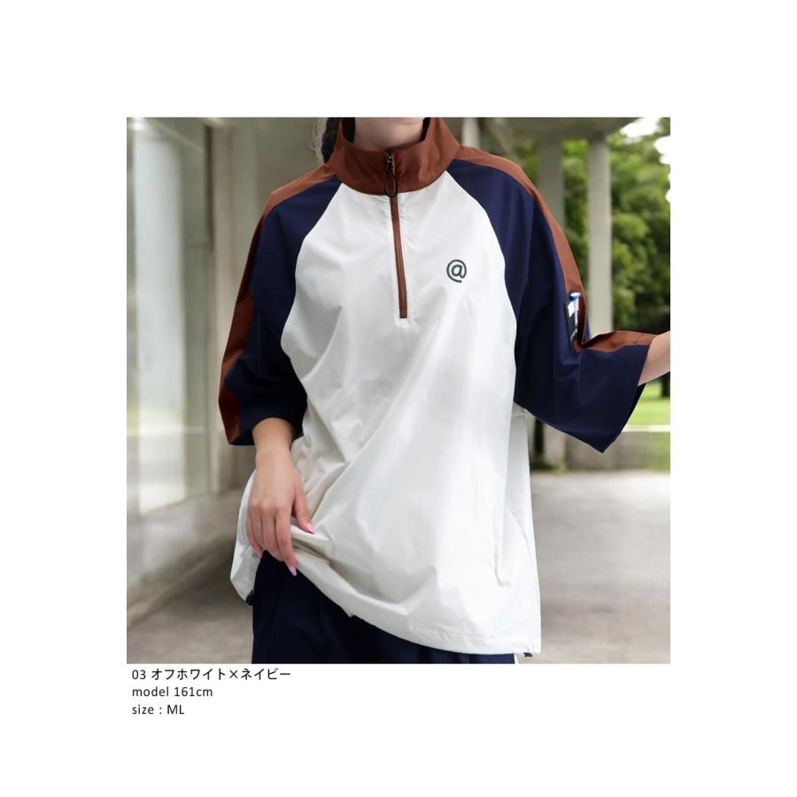 antiqua（アンティカ） ANTIQUA GOLF×STCH プルオーバー レディース