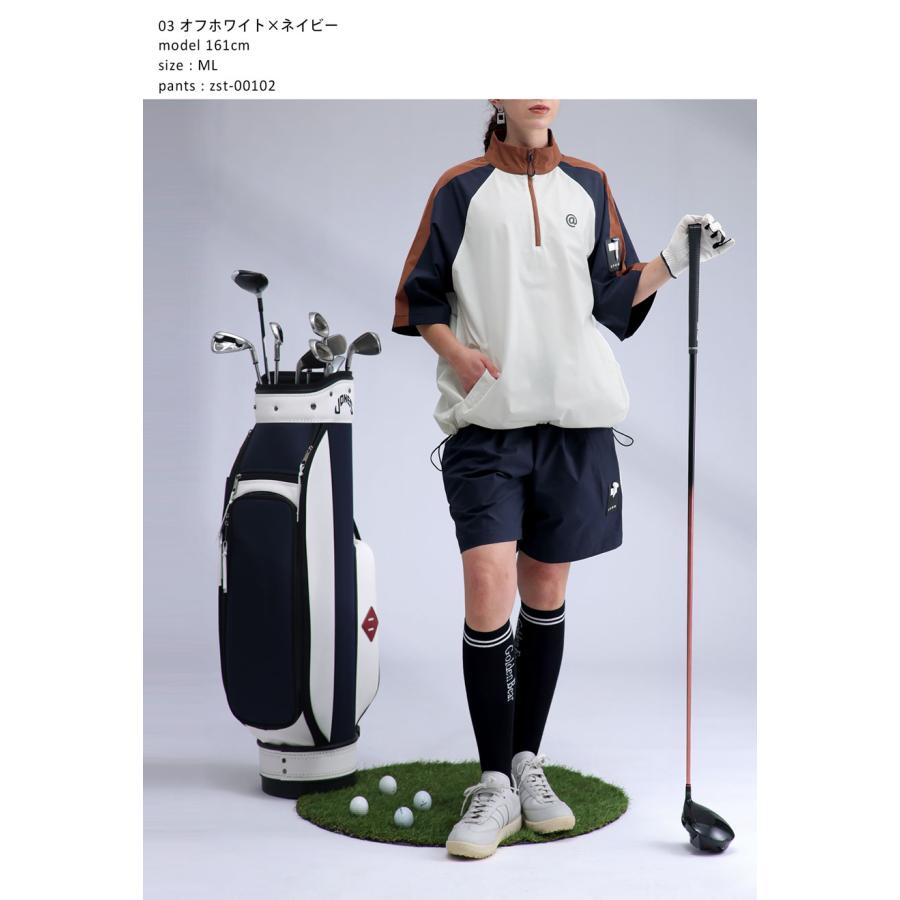 antiqua（アンティカ） ANTIQUA GOLF×STCH プルオーバー レディース