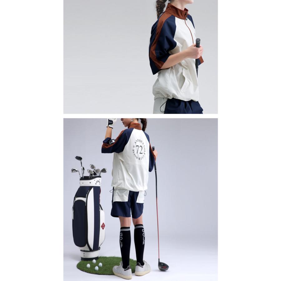 antiqua（アンティカ） ANTIQUA GOLF×STCH プルオーバー レディース