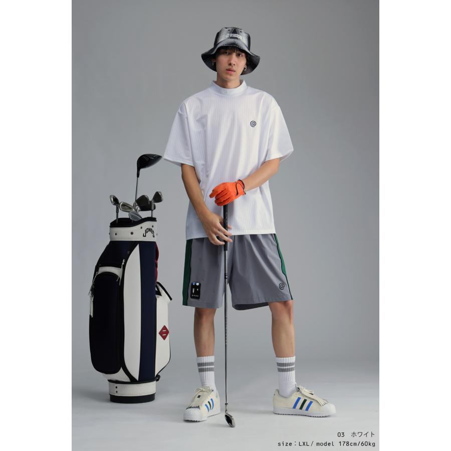 antiqua GOLF × STCH エンボスジャガードトップス LXL antiqua（アンティカ） ANTIQUA GOLF×STCH トップス レディース 送料