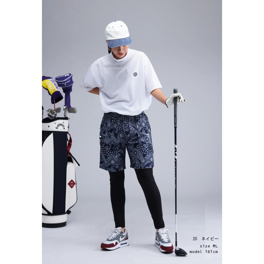 antiqua（アンティカ） ANTIQUA GOLF×STCH ハーフパンツ レディース