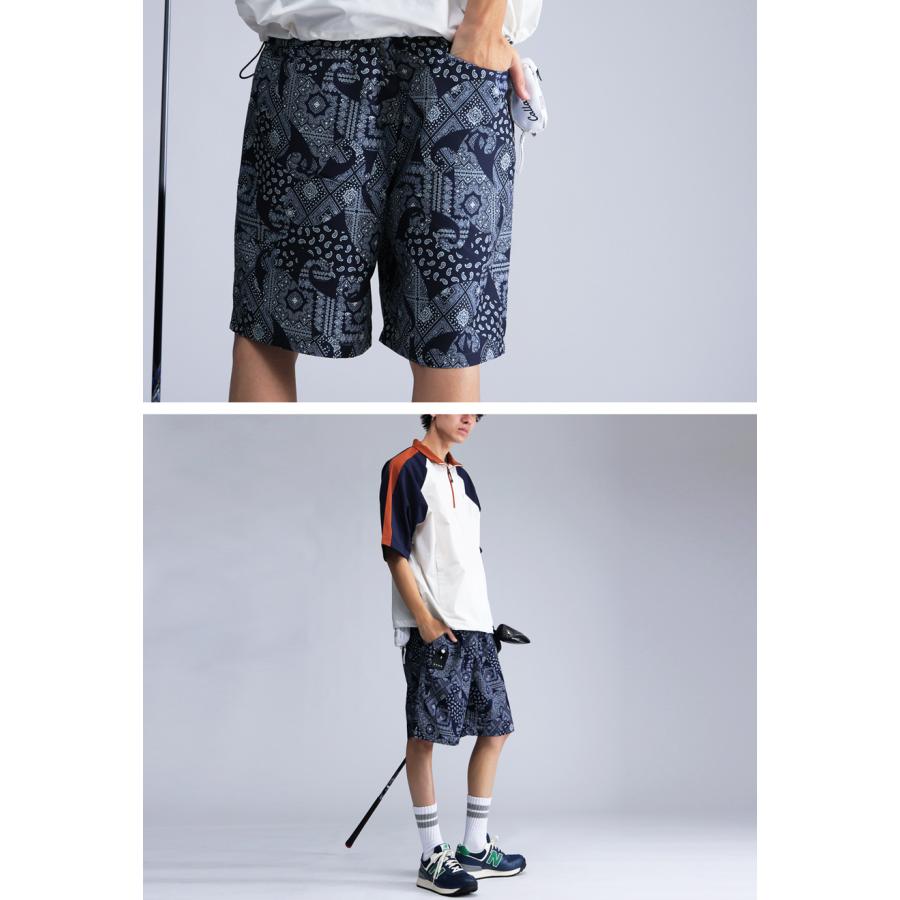 antiqua（アンティカ） ANTIQUA GOLF×STCH ハーフパンツ レディース