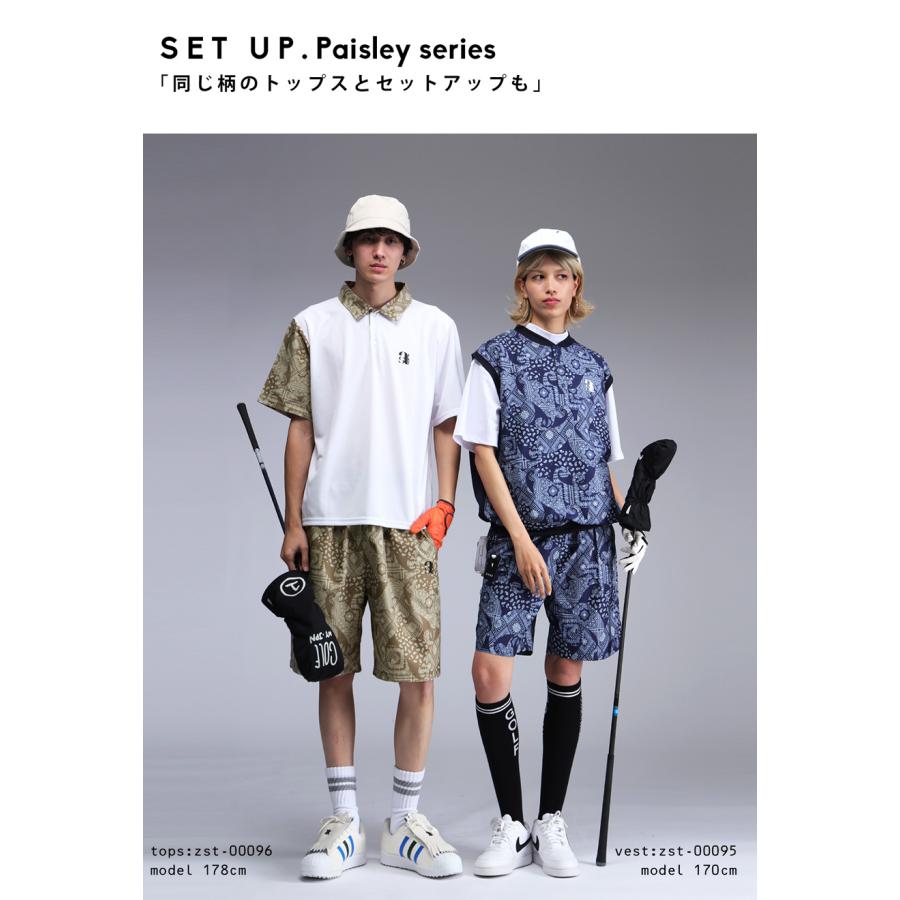 antiqua（アンティカ） ANTIQUA GOLF×STCH ハーフパンツ レディース