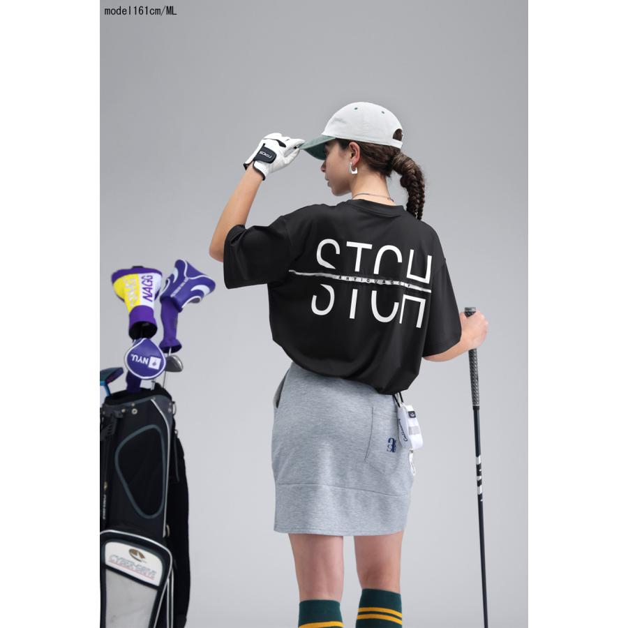antiqua（アンティカ） ANTIQUA GOLF×STCH Tシャツ レディース ・80pt