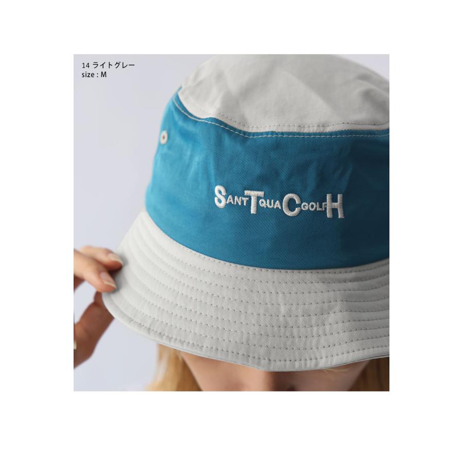 antiqua（アンティカ） ANTIQUA GOLF×STCH バケットハット 送料無料