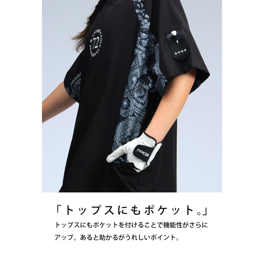 antiqua（アンティカ） ANTIQUA GOLF×STCH トップス レディース 送料
