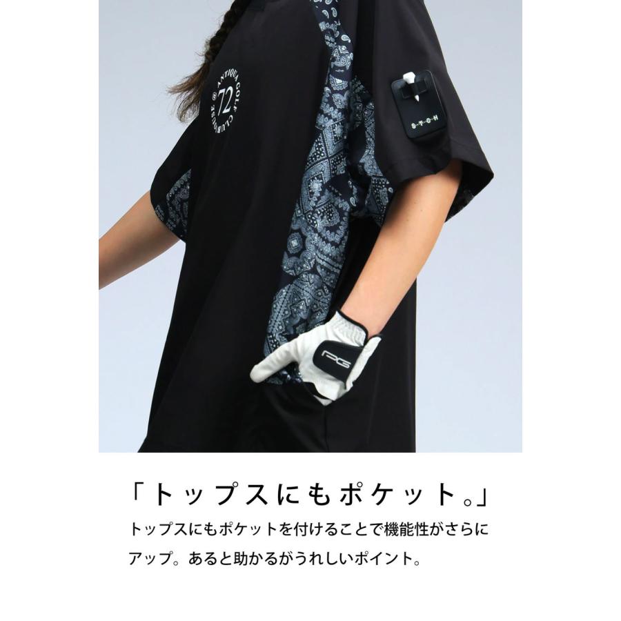 antiqua（アンティカ） ANTIQUA GOLF×STCH トップス メンズ 送料無料