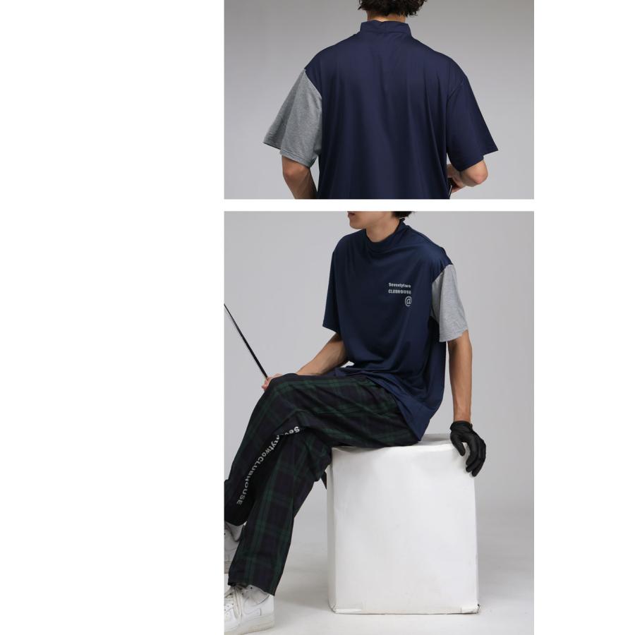 antiqua（アンティカ） ANTIQUA GOLF×STCH モックネックトップス 送料