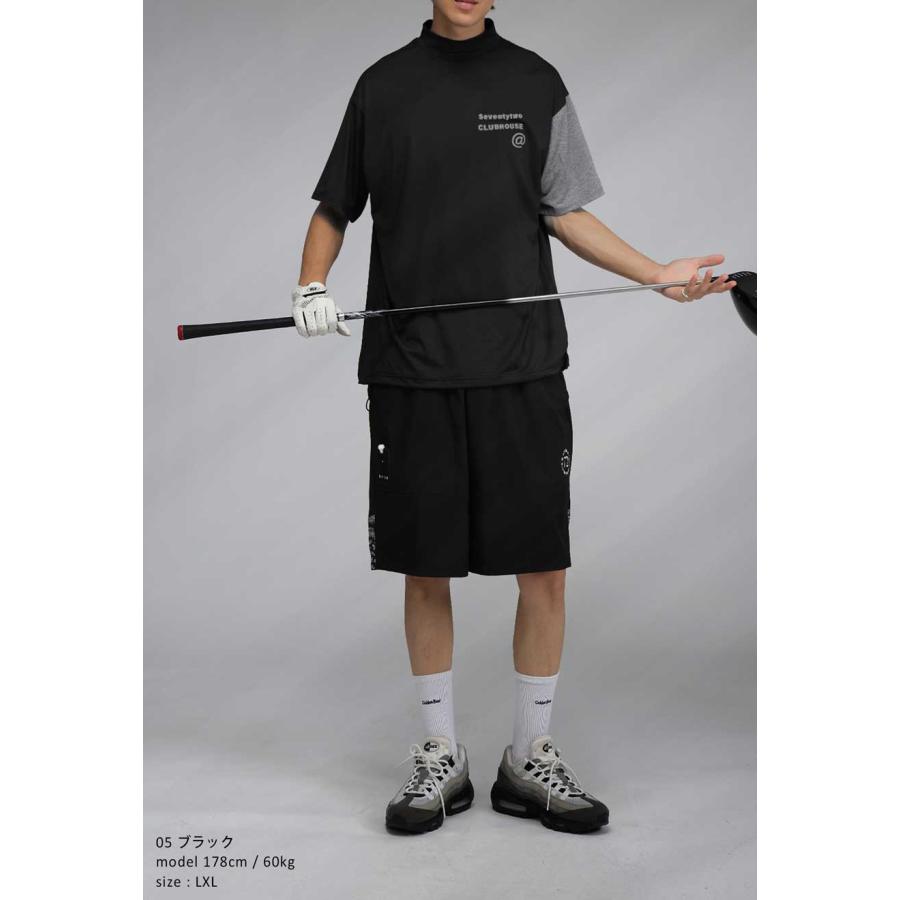 アンティカゴルフ　モックネックシャツ M/L ブラック 楽天市場】ANTIQUA GOLF×STCH モックネックトップス 送料無料・(50
