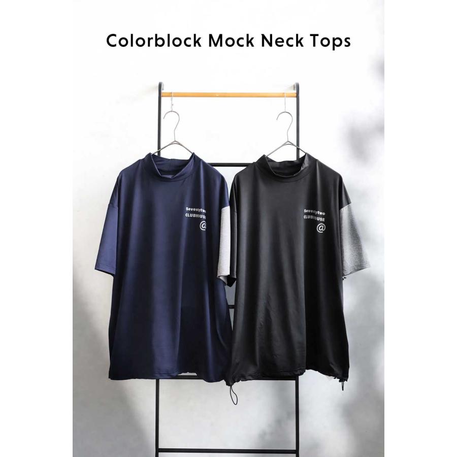 antiqua（アンティカ） ANTIQUA GOLF×STCH モックネックトップス 送料