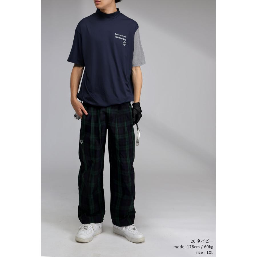 antiqua（アンティカ） ANTIQUA GOLF×STCH モックネックトップス 送料
