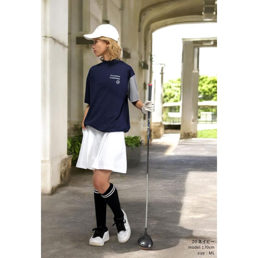 antiqua（アンティカ） ANTIQUA GOLF×STCH モックネックトップス 送料