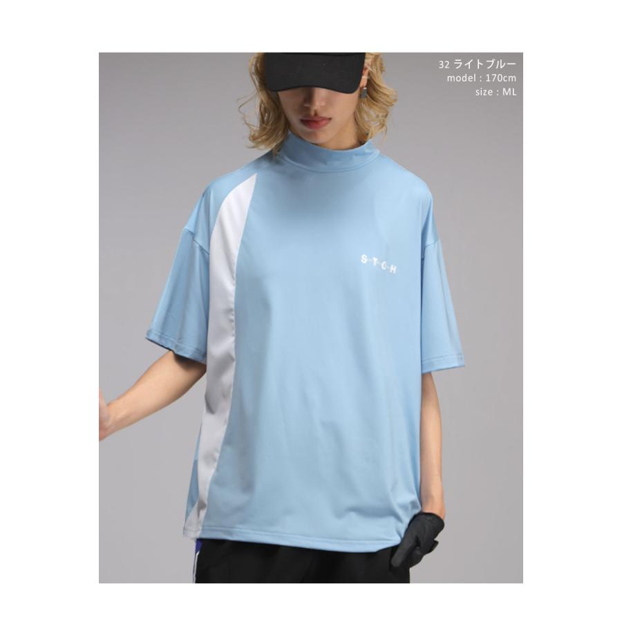 antiqua（アンティカ） ANTIQUA GOLF×STCH ロゴトップス 送料無料 