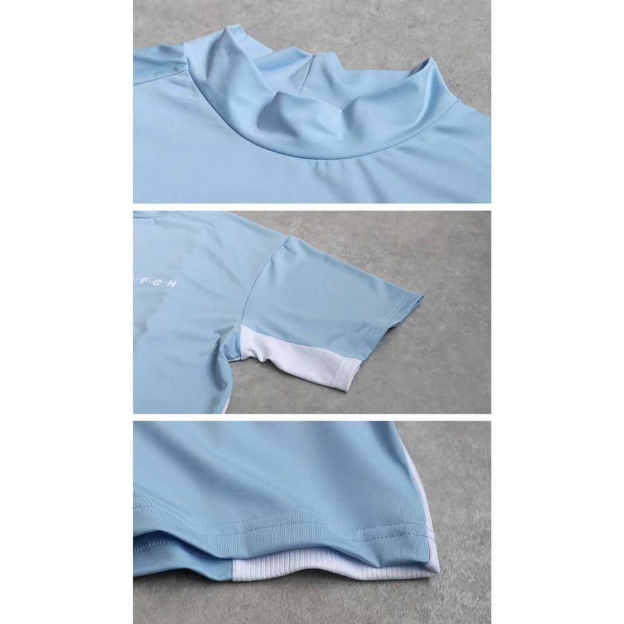 antiqua（アンティカ） ANTIQUA GOLF×STCH ロゴトップス 送料無料 