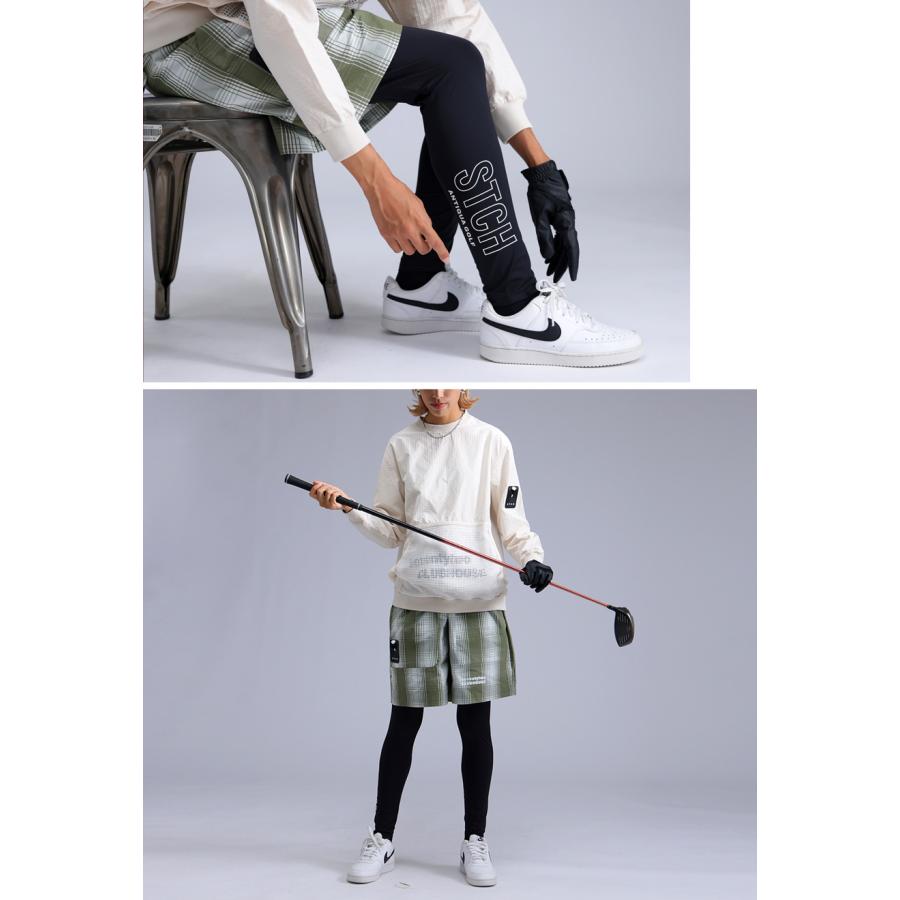 antiqua（アンティカ） ANTIQUA GOLF×STCH ロゴレギンス 送料無料・再