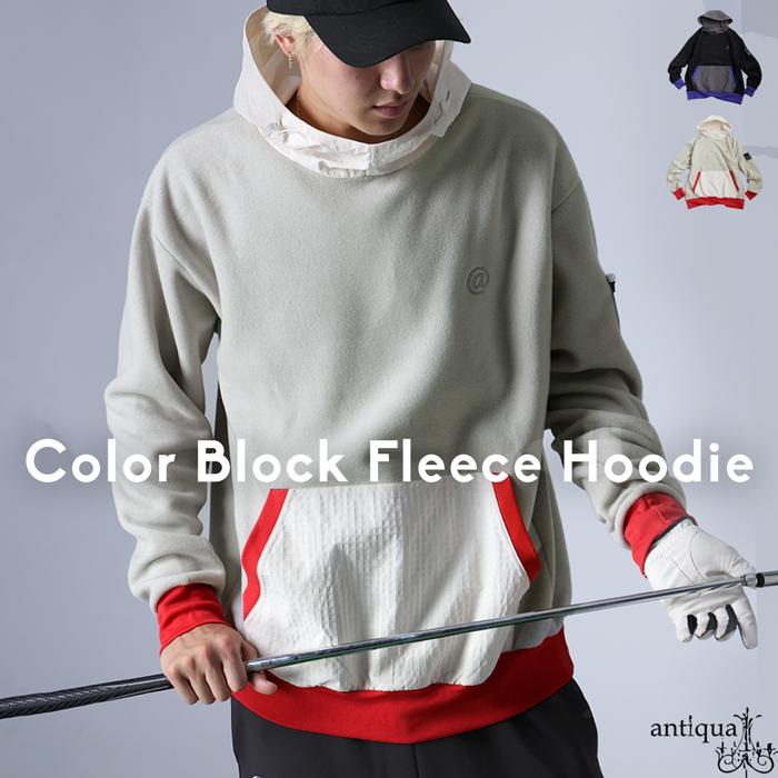 antiqua（アンティカ） ANTIQUA GOLF×STCH メンズ フリース 送料無料