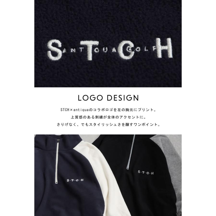antiqua（アンティカ） ANTIQUA GOLF×STCH メンズ フリーストップス