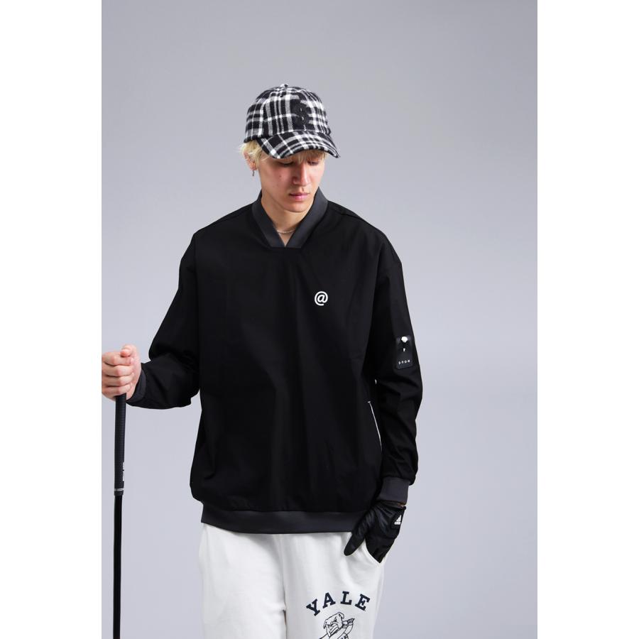 極美品【アンティカゴルフ×STCHウェア】 ANTIQUA GOLF×STCH プルオーバー レディース 送料無料・(500