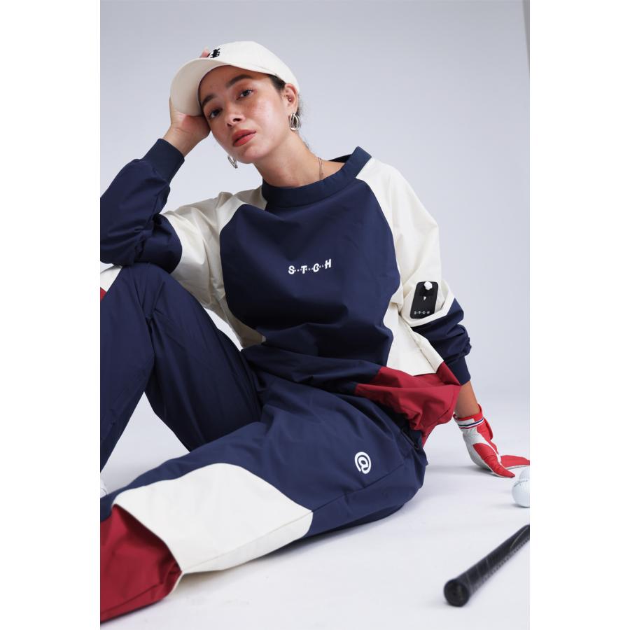 antiqua（アンティカ） ANTIQUA GOLF×STCH 配色パンツ メンズ 送料無料