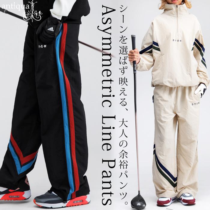 antiqua（アンティカ） ANTIQUA GOLF×STCH ワイドパンツ 送料無料・再