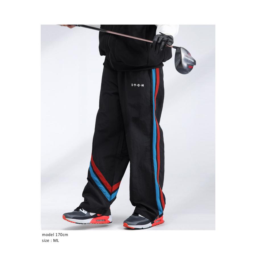 antiqua（アンティカ） ANTIQUA GOLF×STCH ワイドパンツ 送料無料・再