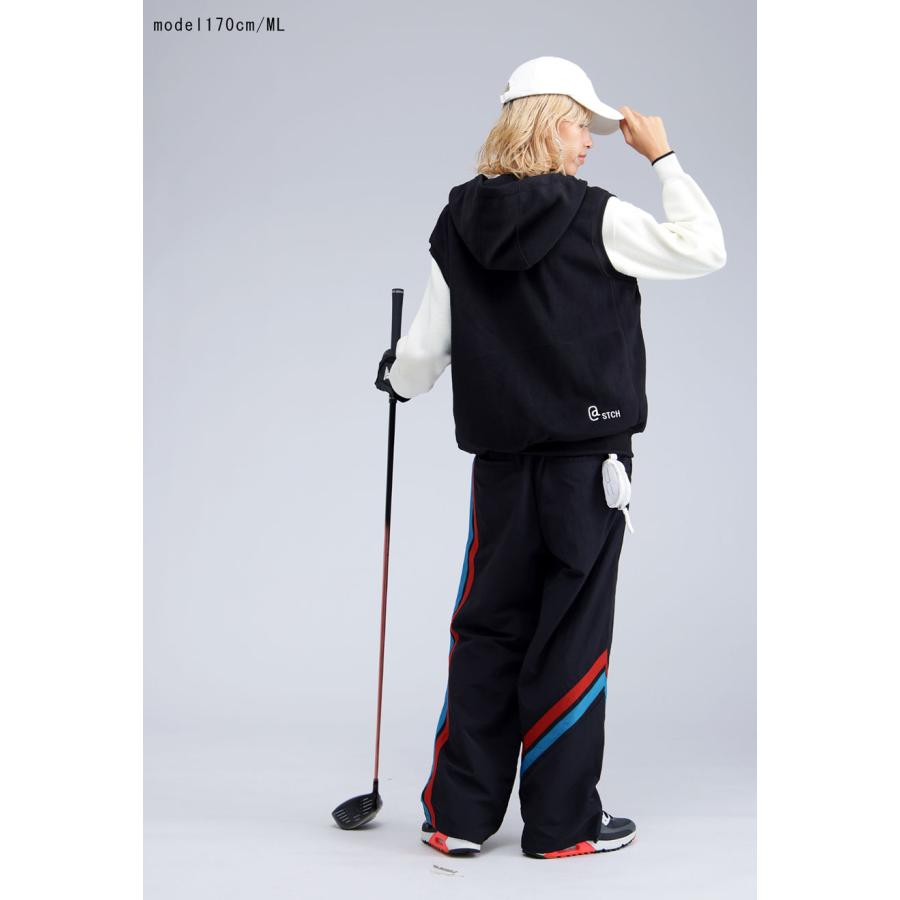 antiqua（アンティカ） ANTIQUA GOLF×STCH フード付き ロゴベスト 送料