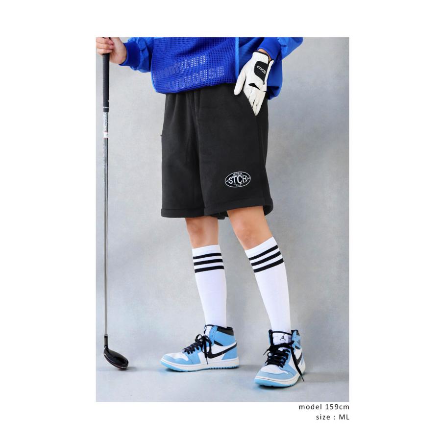 antiqua（アンティカ） ANTIQUA GOLF×STCH 裏起毛パンツ レディース