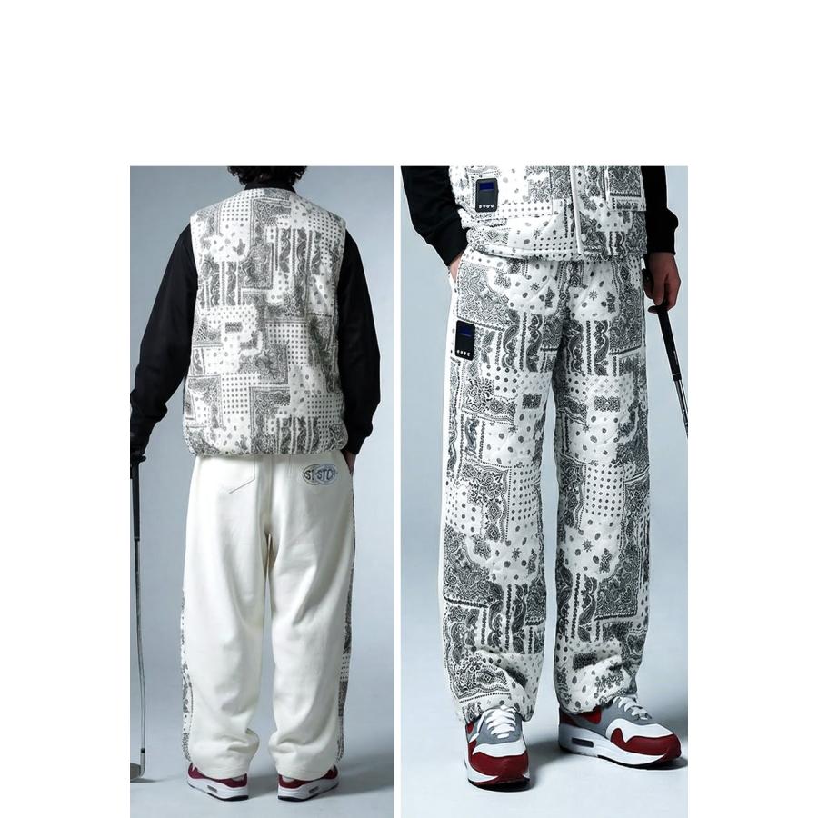 ANTIQUA GOLF×STCH 中綿パンツ レディース 送料無料・メール便不可の画像