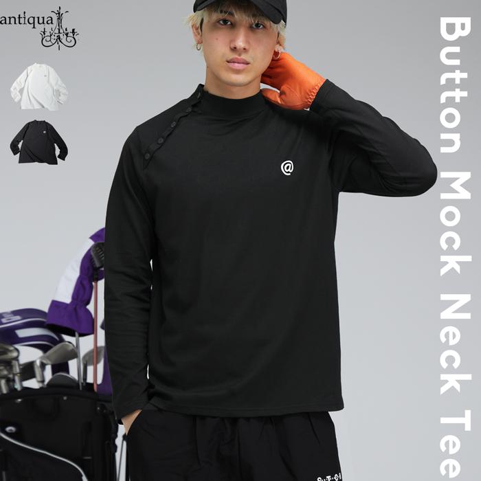 antiqua（アンティカ） ANTIQUA GOLF×STCH モックネックトップス 送料