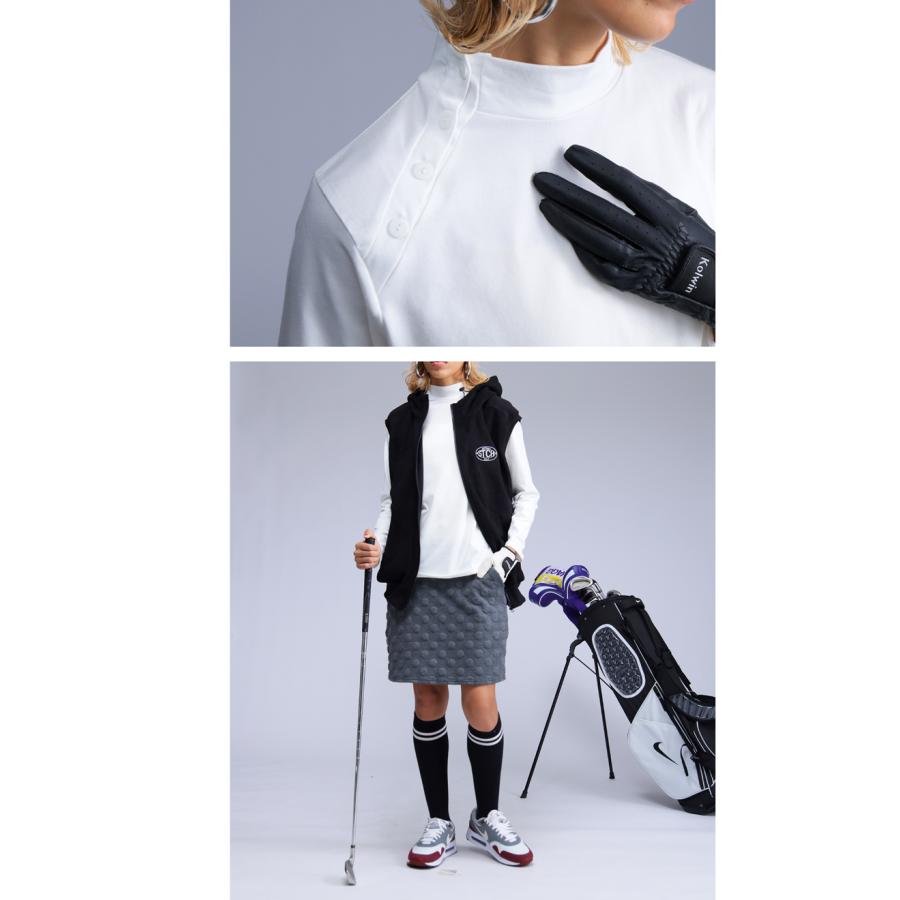 antiqua（アンティカ） ANTIQUA GOLF×STCH モックネックトップス 送料