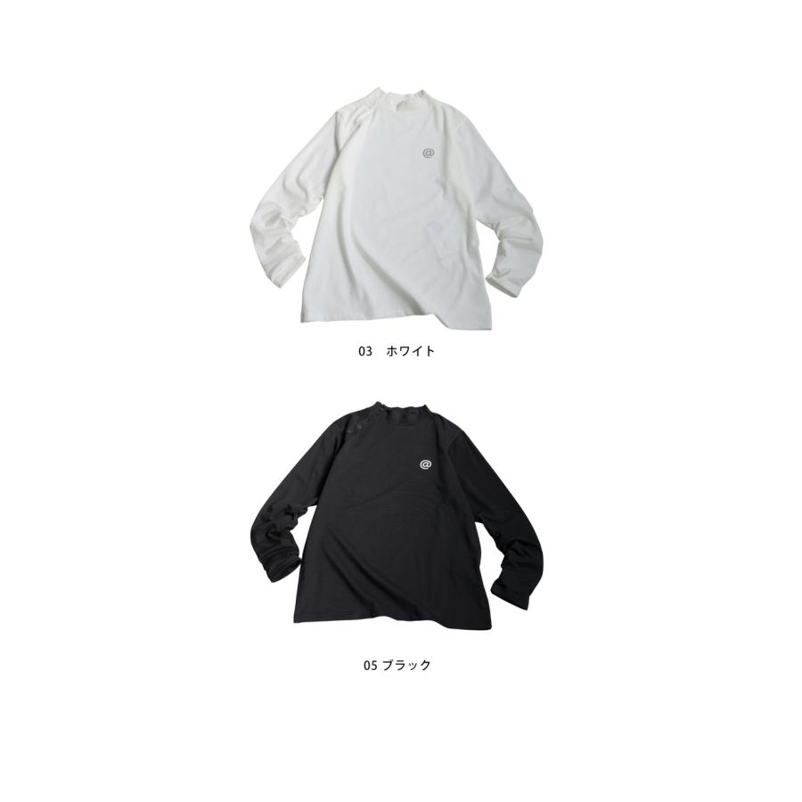 antiqua（アンティカ） ANTIQUA GOLF×STCH モックネックトップス 送料