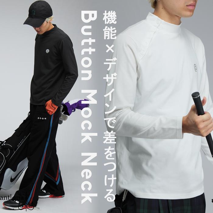 antiqua（アンティカ） ANTIQUA GOLF×STCH モックネックトップス 送料