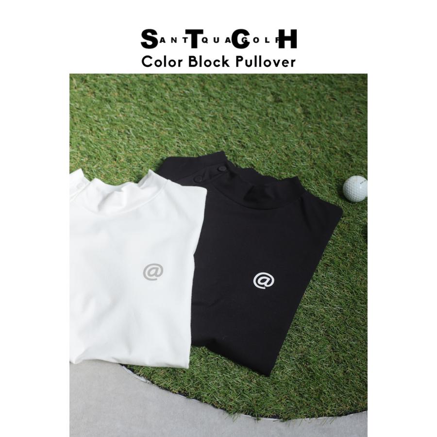 antiqua（アンティカ） ANTIQUA GOLF×STCH モックネックトップス 送料