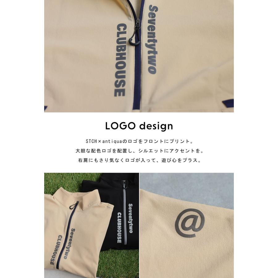 antiqua（アンティカ） ANTIQUA GOLF × STCH プルオーバー レディース