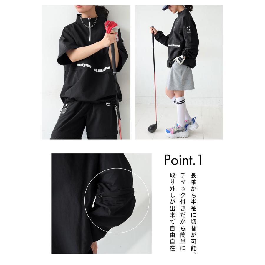 antiqua（アンティカ） ANTIQUA GOLF×STCH トップス レディース 送料