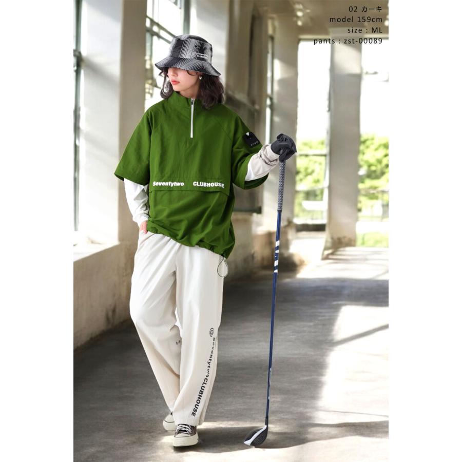 アンティカANTIQUA GOLF×STCH トップス antiqua（アンティカ） ANTIQUA GOLF×STCH トップス レディース 送料