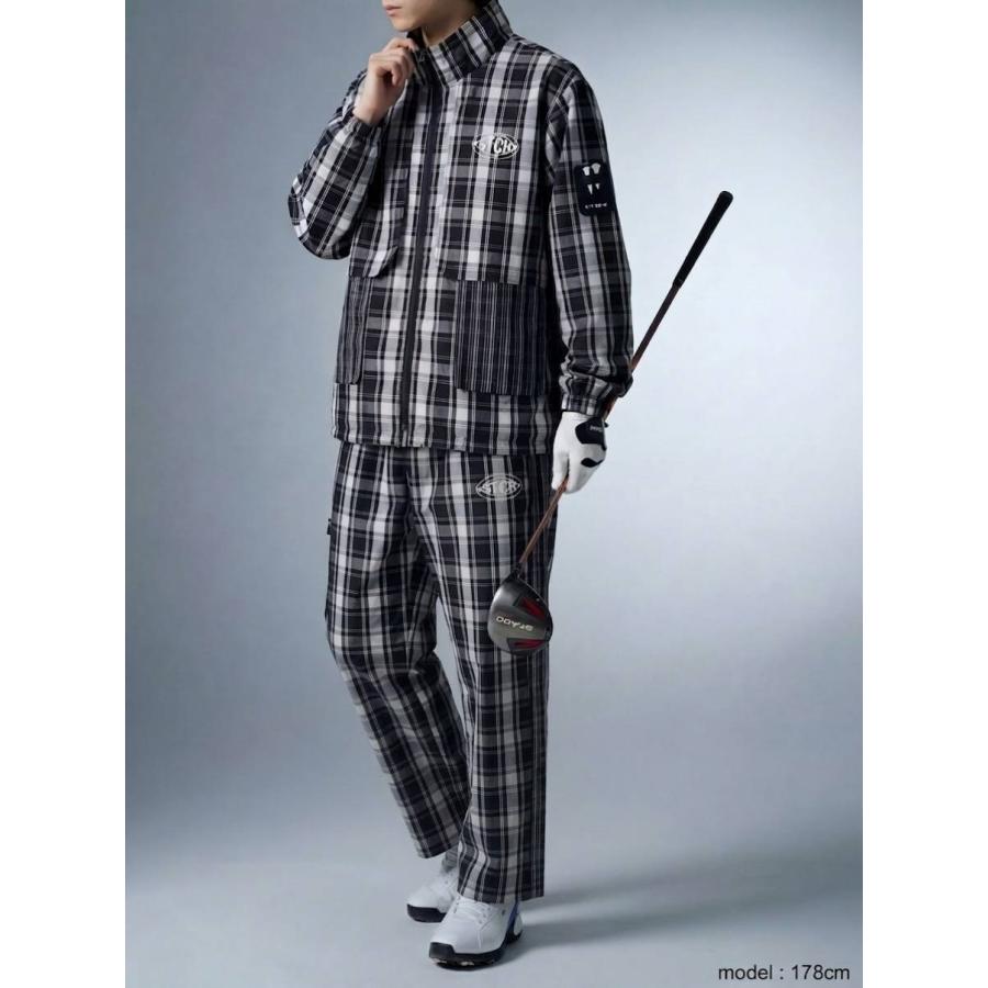 antiqua（アンティカ） ANTIQUA GOLF×STCH ワイドパンツ レディース