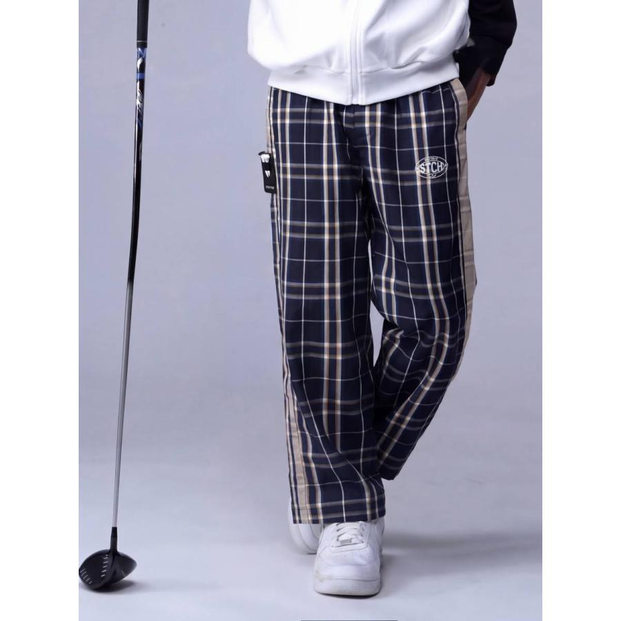 antiqua（アンティカ） ANTIQUA GOLF×STCH ワイドパンツ メンズ 送料