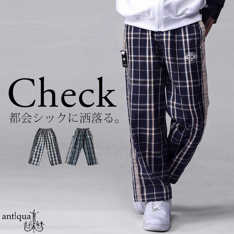 antiqua（アンティカ） ANTIQUA GOLF×STCH ワイドパンツ メンズ 送料